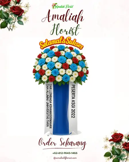 Standing Flowers Sky Ballroom Santika Mega City Bekasi